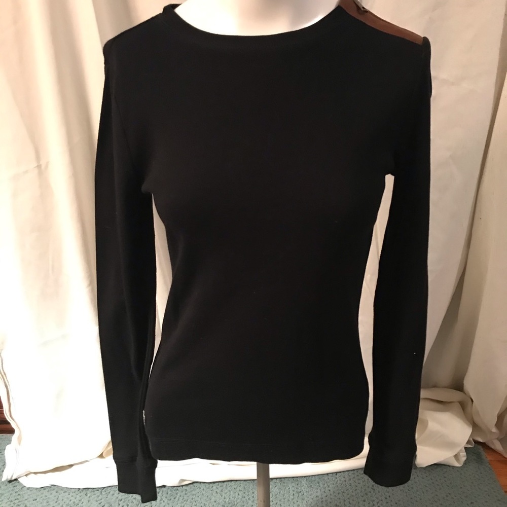 Polo black shirt
